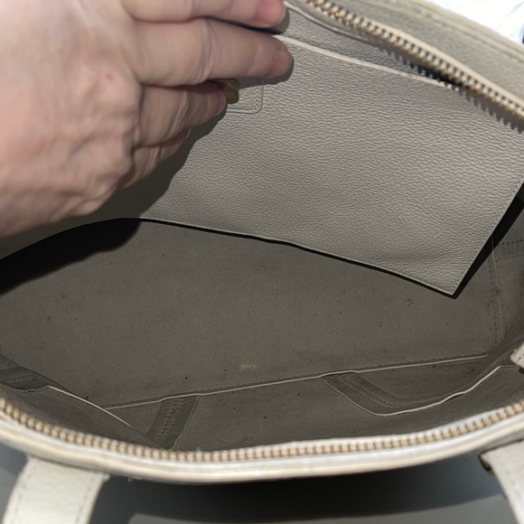 Furla Italian Luxury Cream Leather Tote Bag Exceptional Quality Furla Beautiful - Picture 14 of 16